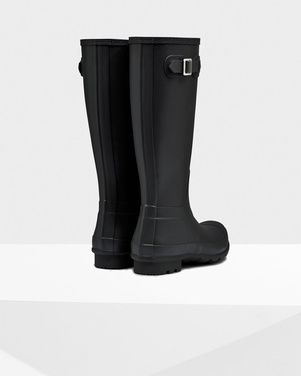 Botas de Lluvia Altas Hunter Hombre - Original - Negros - KUDRMFE-53